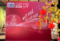 Sân khấu Tất niên Công ty TMS