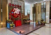 Sản xuất lắp đặt Booth Tết
